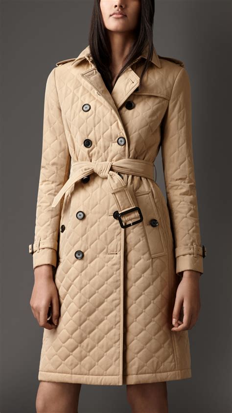 burberry quilted trench jacket|burberry trench coat clearance.